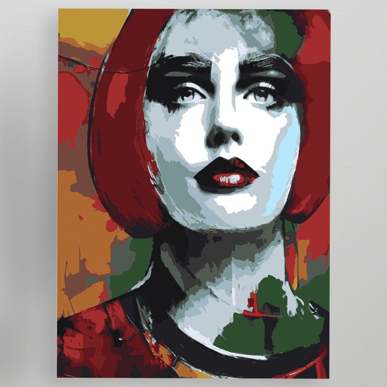 Kadın Popart Portresi | yenibihobi.com